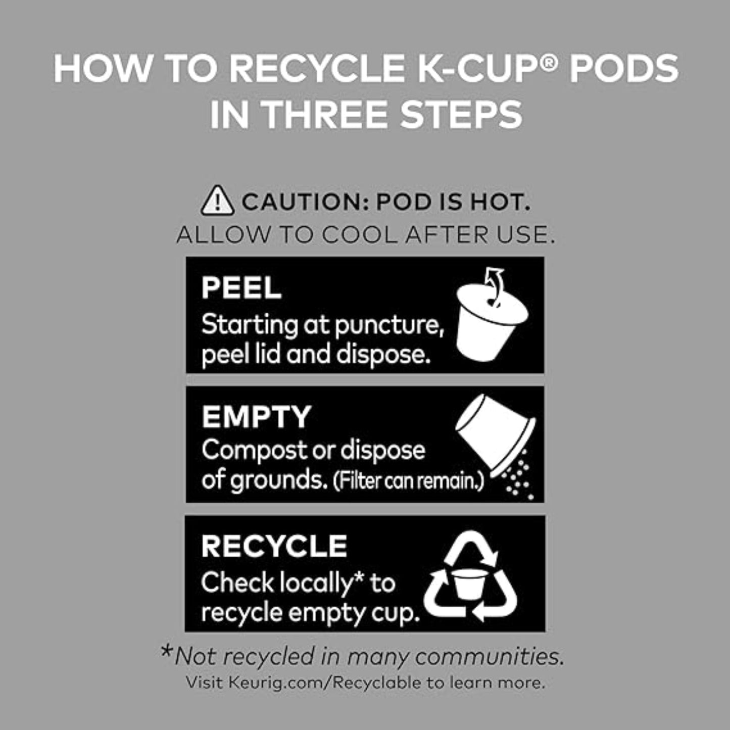 McCafe Premium Roast Decaf, Keurig Single Serve K-Cup Pods, Medium Roast Coffee Pods, 84 Count